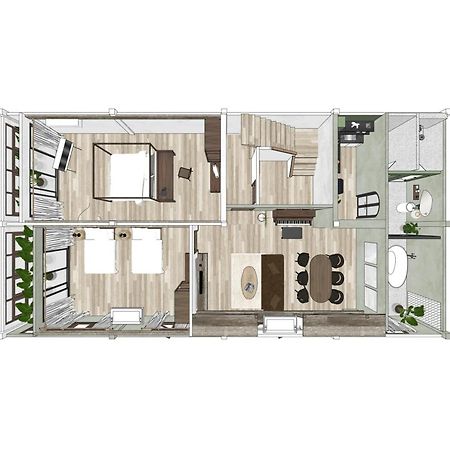 The Lair Bangkok - 3Mins Walk To Icon Siam Apartment Bagian luar foto