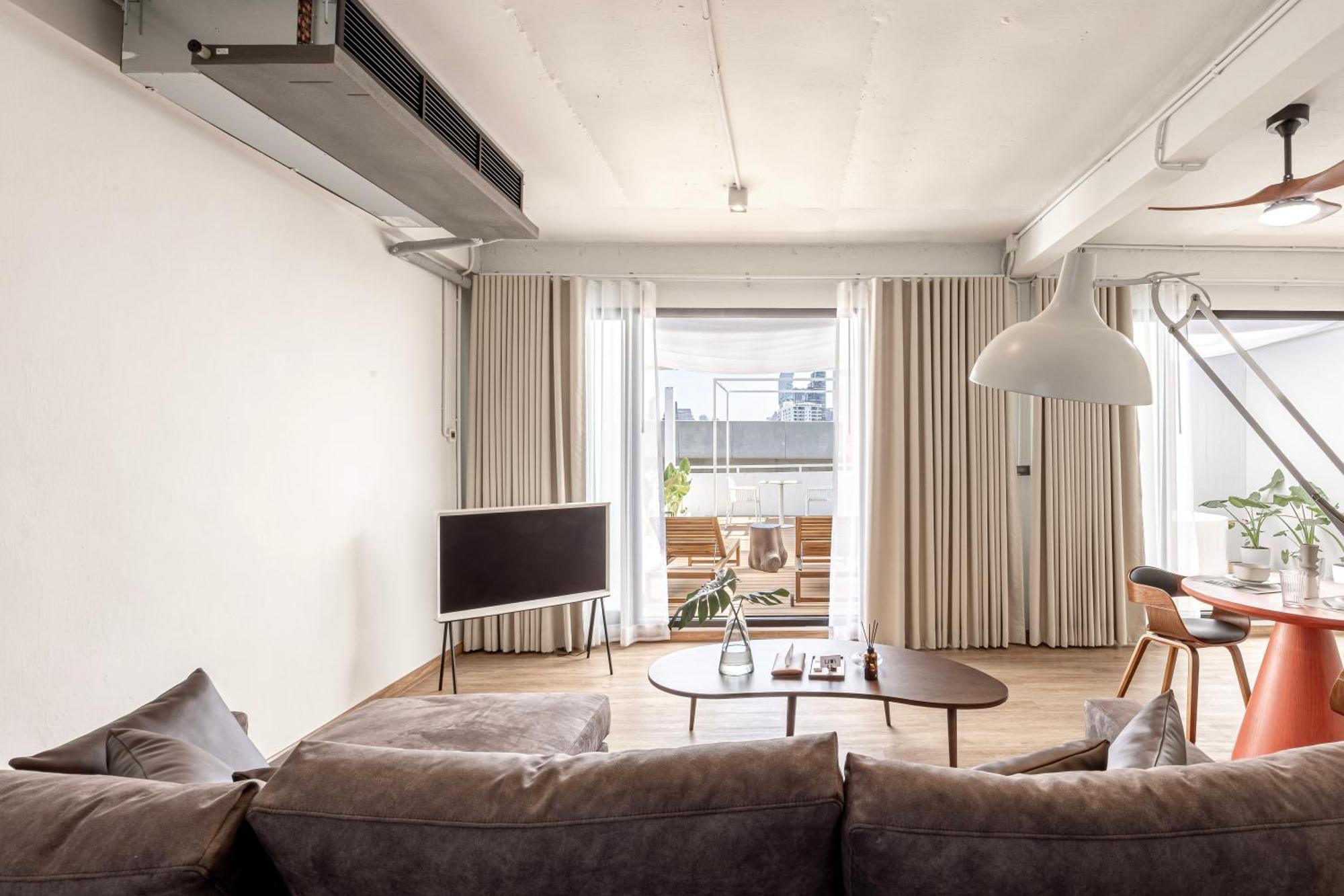 The Lair Bangkok - 3Mins Walk To Icon Siam Apartment Bagian luar foto