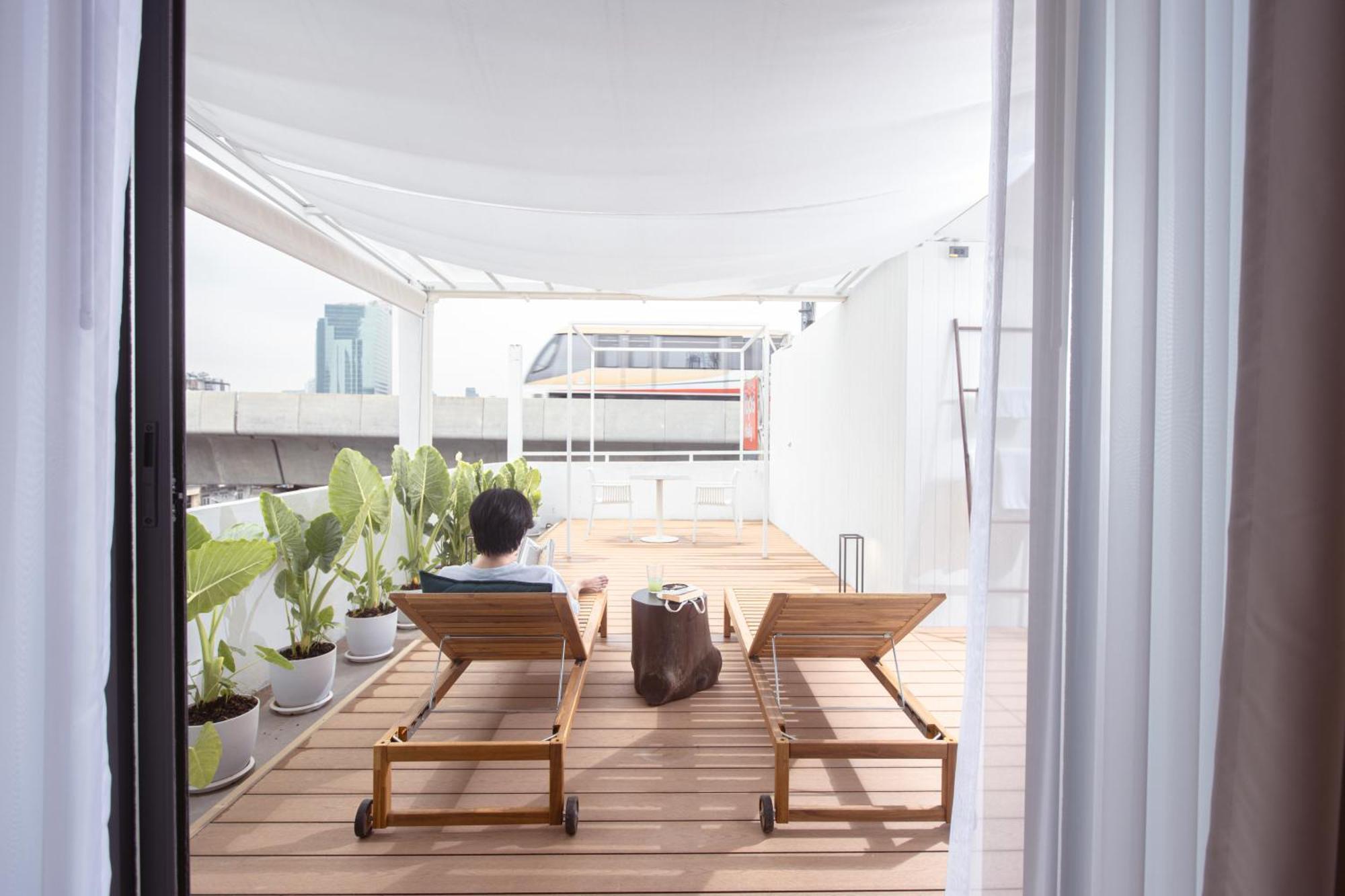 The Lair Bangkok - 3Mins Walk To Icon Siam Apartment Bagian luar foto